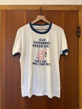 *Vintage* Fishermen tshirt 1982